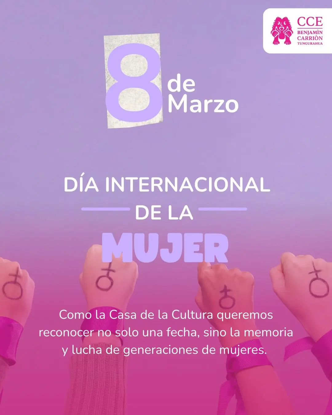 Invitación Evento – Día Internacional de la Mujer